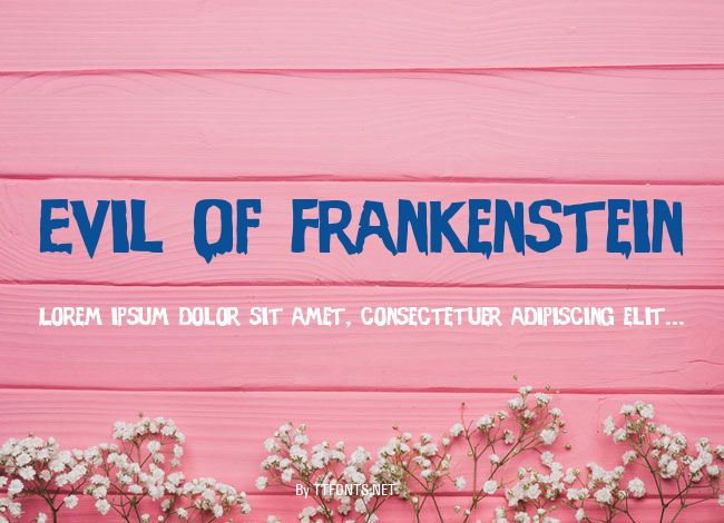 Evil Of Frankenstein example